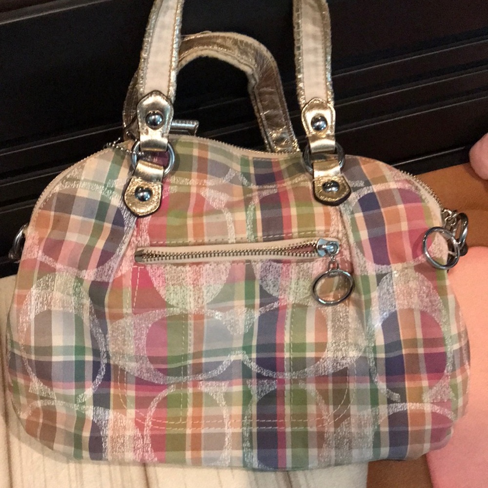 Used cute spring coach purse
